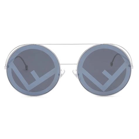 fendi round sunglasses|fendi sunglasses oversized.